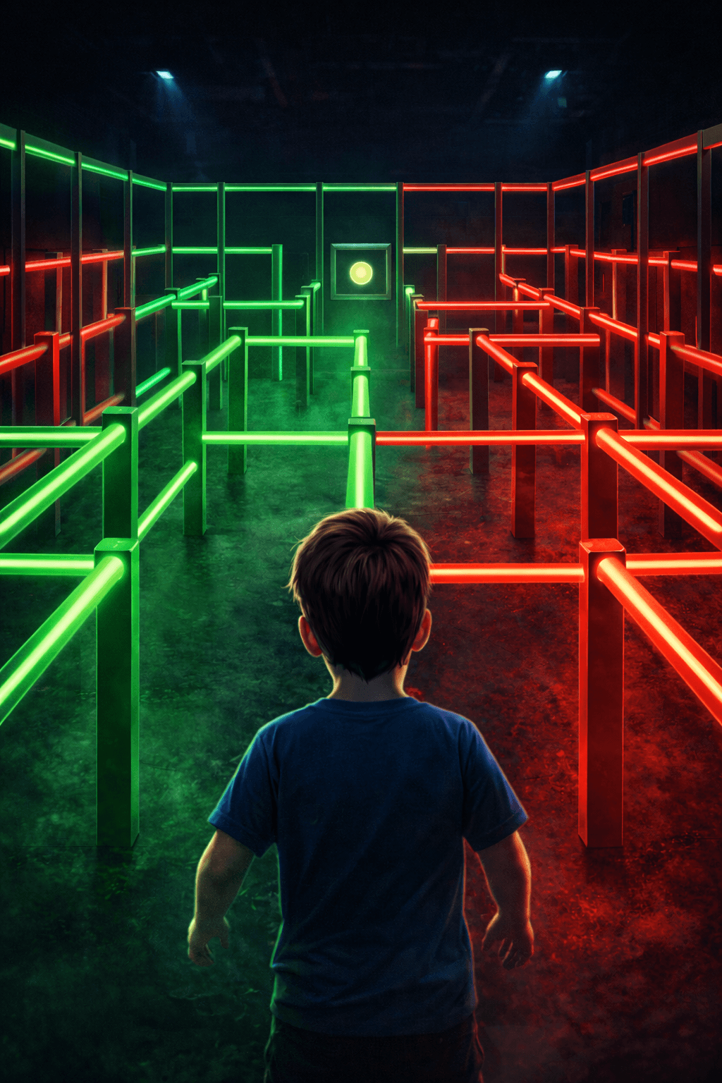 Maze Gate Interactive Challenge in Vaughan | Pixel Pulse
